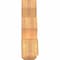 Ekena Millwork Redmond Smooth Timber Gable Bracket, Western Red Cedar, 36"W x 21"H x 5 1/2"D x 5 1/2"F, 14/12 Pitch GBW036X21X0606RED00SWR - alternate 3